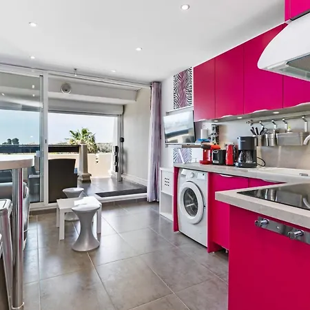 Appartement Emplacement N°1 Port Nature 4, Coursive Vue Mer, 2eme Etage, Village Naturiste Agde