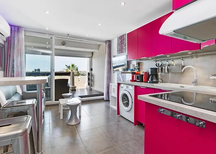 Apartamento Emplacement N°1 Port Nature 4, Coursive Vue Mer, 2ème étage, Village Naturiste Agde